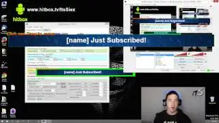 Follower and Subscriber Alert Setup Tutorial for OBS using SubAlert - Hitbox and Twitch