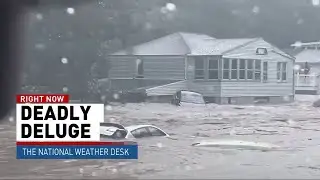 Deadly flash flooding hits New England. That's today's top story on The National Weather Desk