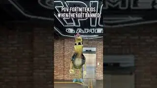 Pov: Fortnite kids when they get banned #edit #funnymemes #memes