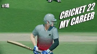 CRICKET 22 CAREER MODE HINDI #18 || FIRST 50 AS A CAPTAIN 🏏 || CRICKET 22 PS5