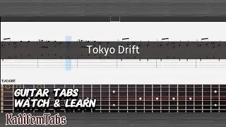 Teriyaki Boyz-Tokyo Drift | Fingerstyle Guitar Tabs