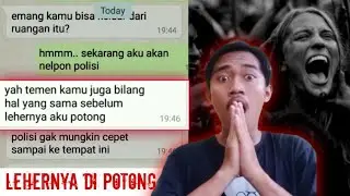 LEHER SEORANG PRIA DI POTONG | Chat Story Horor