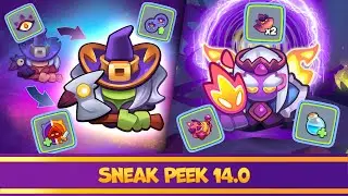 Sneak Peek 14.0 Первое видео обновления 14.0 Rush Royale