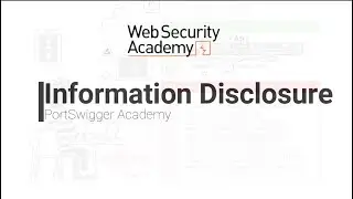 Information Disclosure | PortSwigger Academy