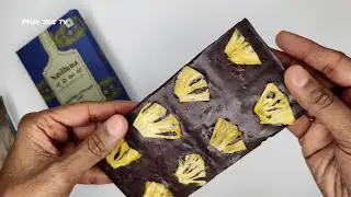 Naviluna Artisan Chocolate - Tokai Coffee & Pineapple Bar 🍫🍍# chocolate#candy#darkchocolate