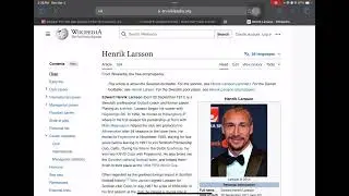 Henrik Larrson best 11 of teammates