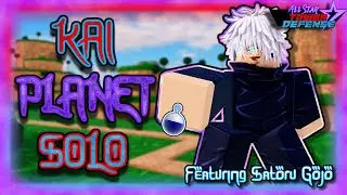 Kai Planet Solo Guide featuring Satoru Gojo | All Star Tower Defense