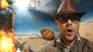 Dieca hangt lekker vol met nieuw speelgoed.