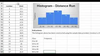 How to Construct a Frequency Table from a Histogram in Excel