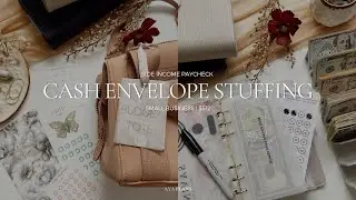 Cash Envelope Stuffing | $512 | Side Income Paycheck