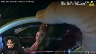 Entitled Driver Realizes She's GOING TO JAIL!