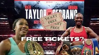 Alycia asked if she would send Claressa Free Tickets to women's biggest boxing event