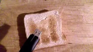 Touching toast with USB key