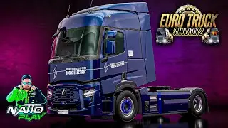TRANSPORTE DE CEBOLAS CAMINHÃO RENAULT ELÉTRICO - ETS2