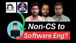 How We Became a Software Engineer Without CS Degree (Civil/Mech/BA)