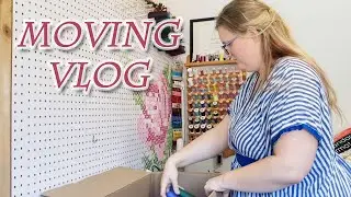 I'M MOVING || Packing Up the Sewing Room - Worth Gown Update - New Sewing Space