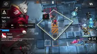 [Arknights] CC#0 Day 12 Map Frozen Ruins Max Risk Clear
