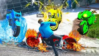Collecting Elemental Bikes In GTA 5 RP!