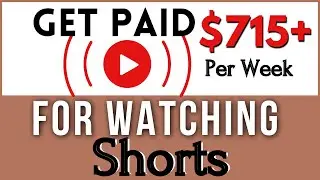 Get Paid $715+ By Just Watching YouTube Videos / Make money online