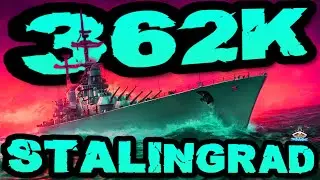 Stalingrad drückt 362K DMG *AP MONSTER* im "300K Club" ⚓️ in World of Warships 🚢 #worldofwarships