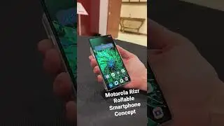 Motorola Rizr rollable smartphone concept