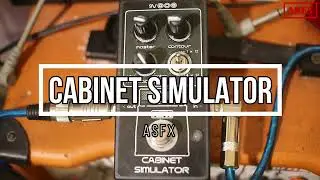 Tes efek gitar ASFX CABINET SIMULATOR