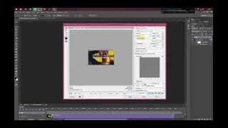 How to make GIF in Photoshop + sharpen all layers at once