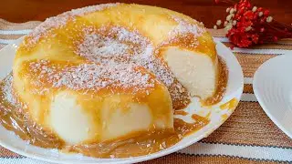 SOBREMESA PERFEITA PARA O NATAL - CREMOSÍSSIMA!! MANJAR DE COCO COM COBERTURA.😍🎄😋