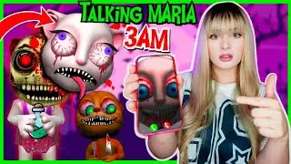 ❌ JAMÁS le QUITES LA CARA a TALKING MARIA!! 😭😱 *Su verdadera cara es aterradora*
