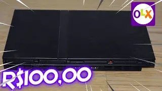 COMPREI UM PLAYSTATION 2 NA OLX POR R$100,00 - FUNCIONOU ?