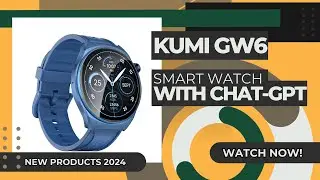 KUMI GW6 - Your Fitness and Lifestyle Companion #Smartwatch #Consumerelectronics #IntelligentWearing