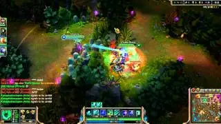 TTP: Play's League of legends Thresh, the Chain Warden (First first time playing epic win)