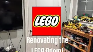 MAKING CHANGES TO THE LEGO ROOM!