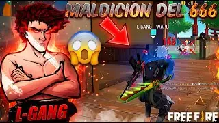 THE CURSE OF 6666 OF L-GANG IN FREE FIRE 😱👺