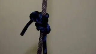 схватывающий узел blackknot  чёрный узел, blake's hitch