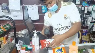 masuk supermarket besar hanya beli roti seharga 1000 perak gaes #ARABSAUDI