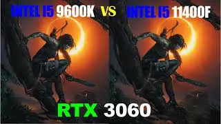 i5 9600K vs i5 11400F - RTX 3060 - Gaming Comparisons