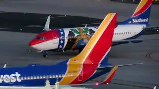 Full day of [PHX]-(Phoenix Airport)-Plane Spotting (Part 2)