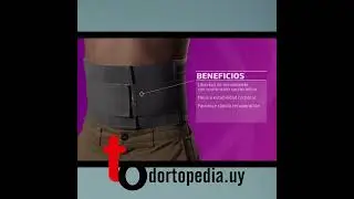 Faja Sacrolumbar Advance Con Ballenas Wellbrace PTM