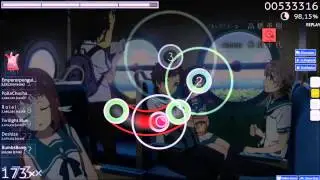 osu! Ray - lull ~Soshite Bokura wa~ (TV Size) [DT] [Melo's Insane]