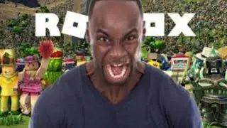 guy gets mad asf playing roblox