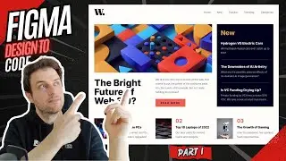 From Figma to Browser: Building a Website with HTML, CSS, and JS #1