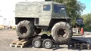 Прицеп для вездехода Тунгус и Шкалик за два дня..