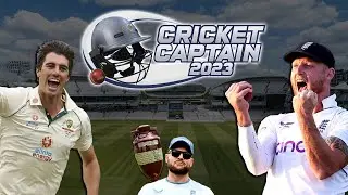 LIVE | CRICKET CAPTAIN 2023 | Can I Win The Ashes using Bazball!?