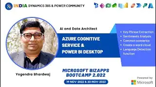 Azure Cognitive Service + Power BI Desktop