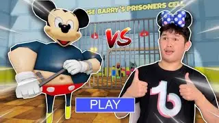 Mickey Mouse Prison Run sa (ROBLOX) HINDI AKO TAKOT SAYO MICKEY MOUSE!