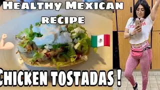 Healthy Mexican Chicken Tostadas (fat-loss recipes)