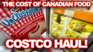 Canadian Costco Haul. How Much Do Groceries Cost In Canada?