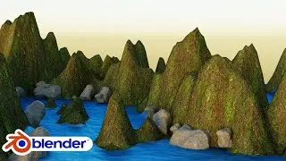 Blender 3.4 - how to make mountain in blender with geometry nodes