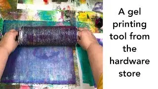 A new gel printing tool from the hardware store